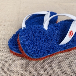 Chinelo Anti Stress Azul