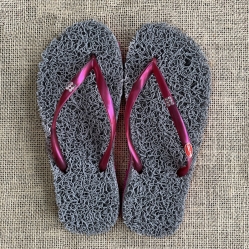 Chinelo Anti Stress Cinza