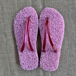 Chinelo Anti Stress Rosa com Amortecedor