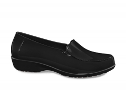 Sapato Social de Segurança Feminino Sticky Shoes Preto